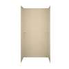 36-in D x 48-in W x 72-in H Solid Surface Shower Wall Surround in Bermuda Sand