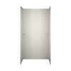 36-in D x 48-in W x 72-in H Solid Surface Shower Wall Surround in Glacier
