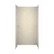 36-in D x 48-in W x 72-in H Solid Surface Shower Wall Surround in Cloud Bone