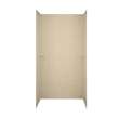 36-in D x 60-in W x 72-in H Solid Surface Shower Wall Surround in Bermuda Sand
