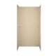 36-in D x 60-in W x 72-in H Solid Surface Shower Wall Surround in Bermuda Sand