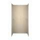 36-in D x 60-in W x 72-in H Solid Surface Shower Wall Surround in Tahiti Desert