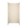 36-in D x 60-in W x 72-in H Solid Surface Shower Wall Surround in Tahiti Sand