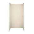 36-in D x 60-in W x 72-in H Solid Surface Shower Wall Surround in Tahiti Sand