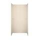 36-in D x 60-in W x 72-in H Solid Surface Shower Wall Surround in Tahiti Sand