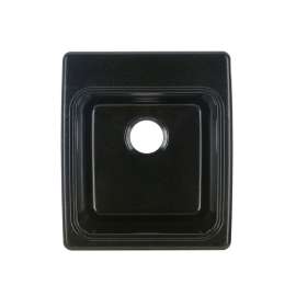 20-in D x 17.25-in W x 10.5-in H Solid Surface Utility Sink