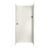 36-in D x 36-in W x 96-in H Solid Surface Shower Wall Surround in Bisque