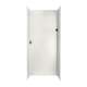 36-in D x 36-in W x 96-in H Solid Surface Shower Wall Surround in Bisque