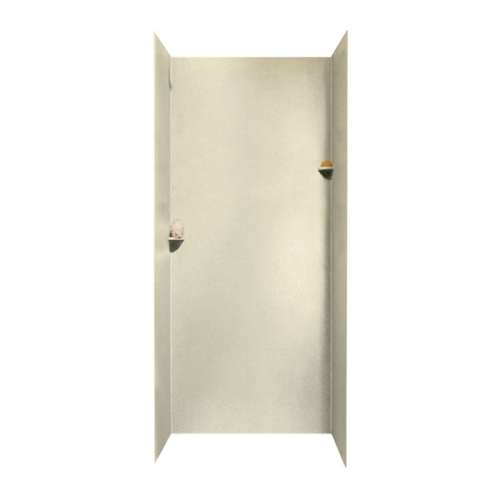 36-in D x 36-in W x 96-in H Solid Surface Shower Wall Surround