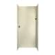 36-in D x 36-in W x 96-in H Solid Surface Shower Wall Surround in Bone