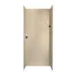 36-in D x 36-in W x 96-in H Solid Surface Shower Wall Surround in Bermuda Sand