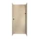 36-in D x 36-in W x 96-in H Solid Surface Shower Wall Surround in Bermuda Sand