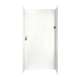 36-in D x 48-in W x 96-in H Solid Surface Shower Wall Surround in Tahiti White