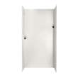36-in D x 48-in W x 96-in H Solid Surface Shower Wall Surround in Bisque