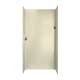 36-in D x 48-in W x 96-in H Solid Surface Shower Wall Surround in Bone