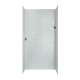 36-in D x 48-in W x 96-in H Solid Surface Shower Wall Surround in Tahiti Gray
