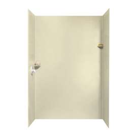 36-in D x 62-in W x 96-in H Solid Surface Shower Wall Surround
