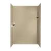 36-in D x 62-in W x 96-in H Solid Surface Shower Wall Surround in Prairie