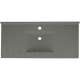 Composite 43-in x 22-in Integral Single Sink Bathroom Vanity Top in Night Sky