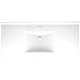 Composite 49-in x 22-in Integral Single Sink Bathroom Vanity Top in White