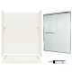 SQP326L018-M58570CR 72.5-in x 60-in x 32-in 5-Piece Alcove Shower Kit in Bisque