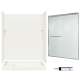 SQP326L018-M58570NR 72.5-in x 60-in x 32-in 5-Piece Alcove Shower Kit in Bisque