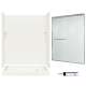 SQP326R018-M58570NR 72.5-in x 60-in x 32-in 5-Piece Alcove Shower Kit in Bisque