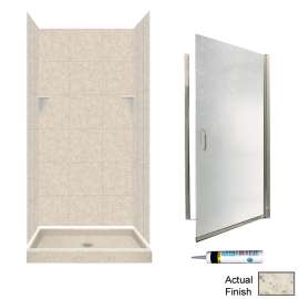 SQP3636-M34570NR 72.5-in x 36-in x 36-in 5-Piece Alcove Shower Kit