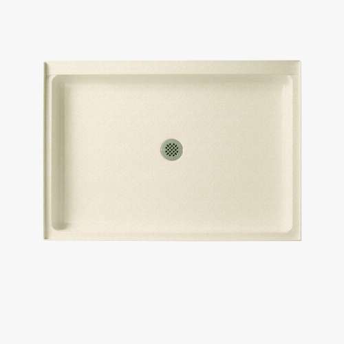 42.375-in W x 34.188-in D x 5.5-in H Solid Surface Shower Base in Cornflower