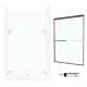 SSP3248010-M46570BC 72-in x 48-in x 32-in 5-Piece Alcove Shower Kit in White