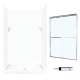 SSP3248010-M46570CC 72-in x 48-in x 32-in 5-Piece Alcove Shower Kit in White