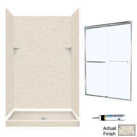 SSP3248-M46570CC 72-in x 48-in x 32-in 5-Piece Alcove Shower Kit