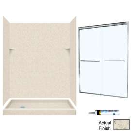 SSP326L-M58570CC 72-in x 60-in x 32-in 5-Piece Alcove Shower Kit