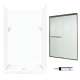SSP3448010-M46570BR 72-in x 48-in x 34-in 5-Piece Alcove Shower Kit in White