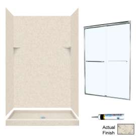 SSP3448-M46570CC 72-in x 48-in x 34-in 5-Piece Alcove Shower Kit