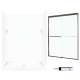 SSP3460010-M58570BC 72-in x 60-in x 34-in 5-Piece Alcove Shower Kit in White
