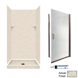 SSP3636-M34570BR 72-in x 36-in x 36-in 5-Piece Alcove Shower Kit
