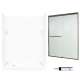STP326L010-M58570BR 72.5-in x 60-in x 32-in 5-Piece Alcove Shower Kit in White