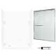 STP326L010-M58570CR 72.5-in x 60-in x 32-in 5-Piece Alcove Shower Kit in White