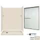 STP326L050-M58570BR 72.5-in x 60-in x 32-in 5-Piece Alcove Shower Kit in Tahiti Desert
