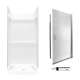 Veritek SVP3636010-M32570CR 73.25-in x 36-in x 36-in 3-Piece Alcove Shower Kit in White