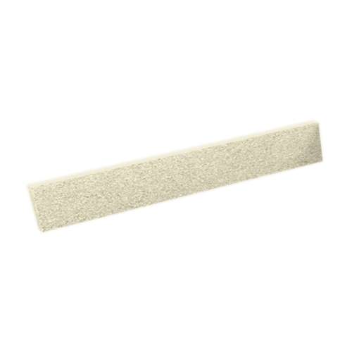 stone 3-in H x 22-in L Bathroom Side Splash in Bone