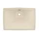 21-in Undermount Bathroom Sink with Overflow in Sedona Beige