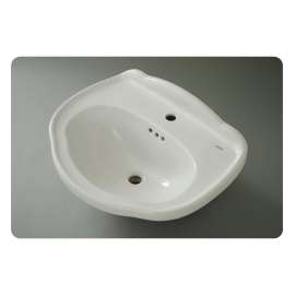 Whitney 25-in. Vitreous China Oval Pedestal Bathroom Sink - In Multiple Colors
