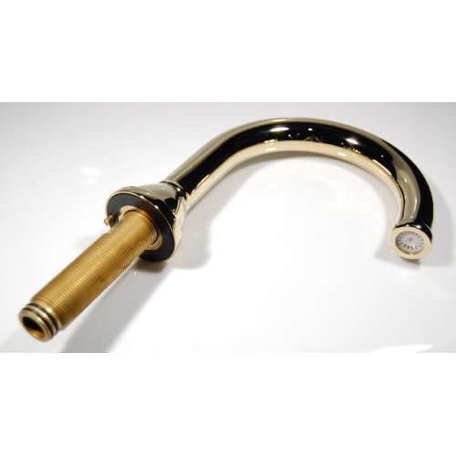 Spout Assembly in Polished Brass