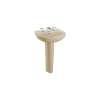 Supreme LPT241.4G#03 4-in Faucet Center Pedestal Lavatory with CeFiONtect Bone
