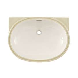19-5/8-in Undermount Bathroom Sink with Overflow and SanaGloss Ceramic Glaze