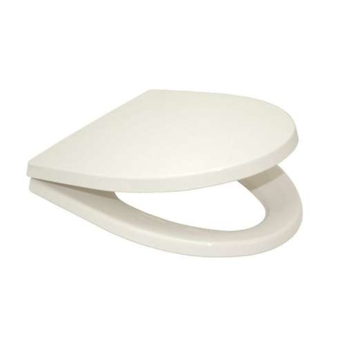 Soiree SS214#11 Elongated Closed-Front Toilet Seat and Lid with Technology in Colonial White