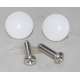 Washlet Bolt Cap Kit for 500 in Cotton