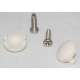 Washlet Bolt Cap Kit for 500 in Sedona Beige